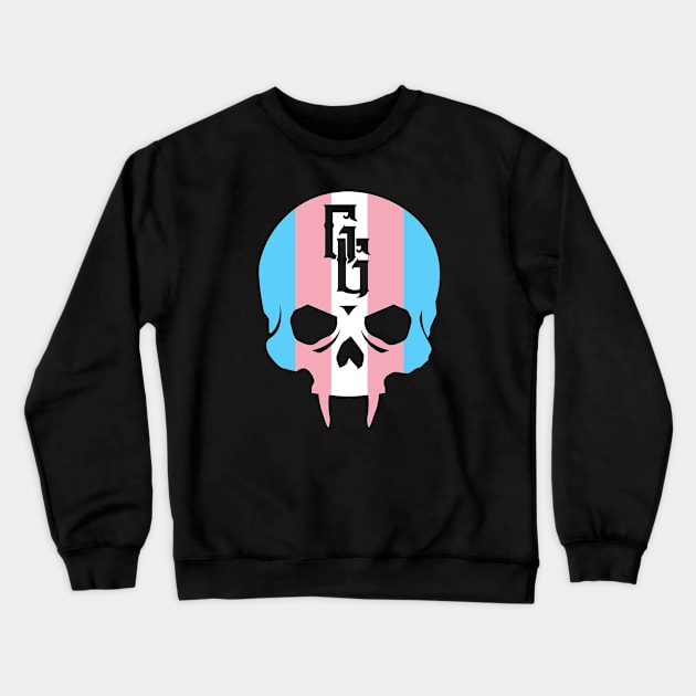 Trans Pride Gehenna Crewneck Sweatshirt by highcouncil@gehennagaming.com